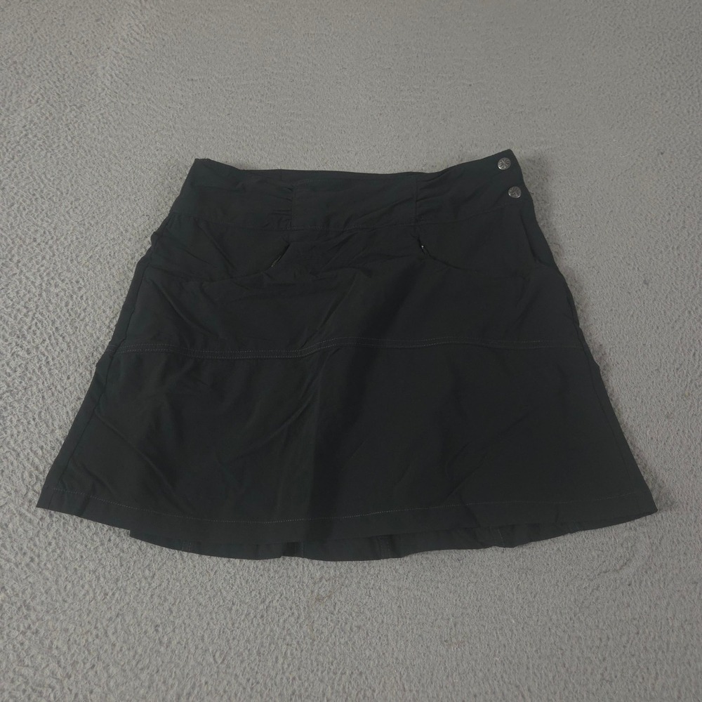 Athleta Skort Womens 10 Black Hit The Trail Lined Hiking Athletic Skirt Pockets